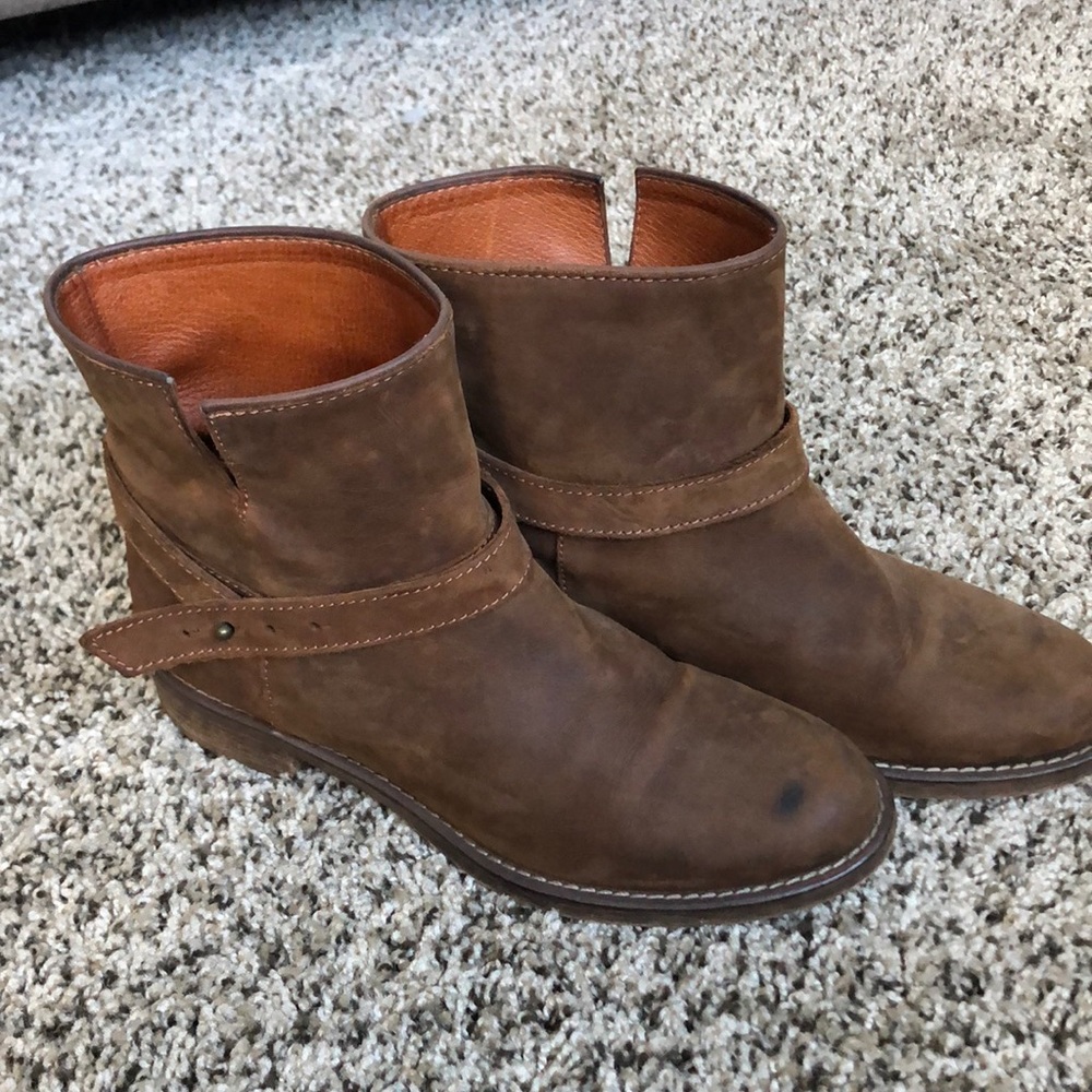 Madewell leather booties